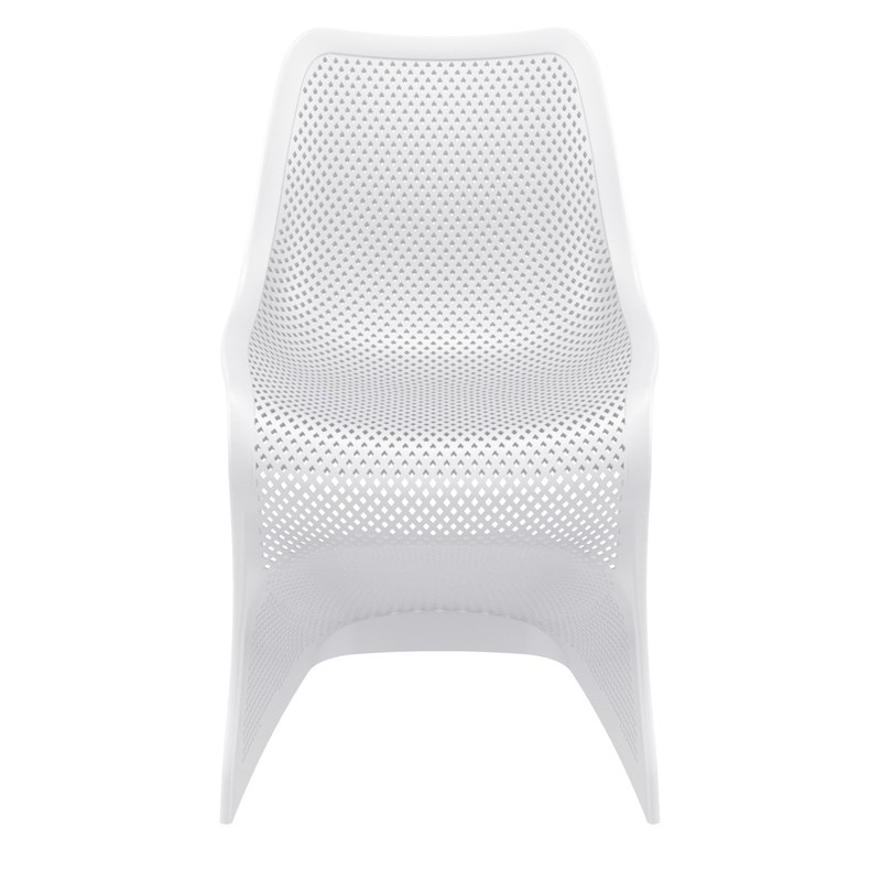 Compamia Bloom Patio Dining Chair in White