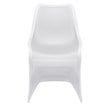 Compamia Bloom Patio Dining Chair in White