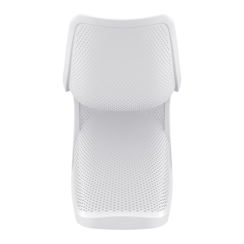 Compamia Bloom Patio Dining Chair in White