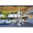 Compamia Bloom Patio Dining Chair in White
