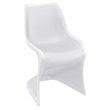 Compamia Bloom Patio Dining Chair in White