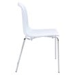 Compamia Allegra Dining Chair in Glossy White