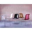 Compamia Allegra Dining Chair in Glossy White