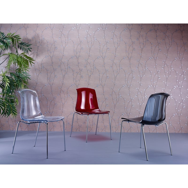 Compamia Allegra Dining Chair in Glossy White