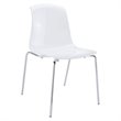 Compamia Allegra Dining Chair in Glossy White