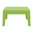 Compamia Box Resin Patio Coffee Table in Tropical Green