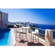 Compamia Octopus Round Patio Pub Table in White