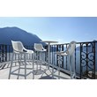 Compamia Octopus Round Patio Pub Table in White