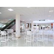 Compamia Octopus Round Patio Pub Table in White