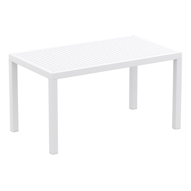 Compamia Ares 7 Piece Patio Dining Set in White