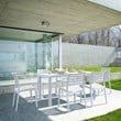 Compamia Ares 7 Piece Patio Dining Set in White