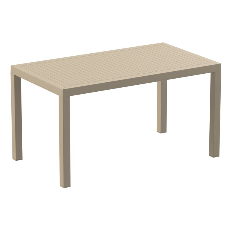 Compamia Artemis 7 Piece Patio Dining Set in Taupe