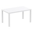 Compamia Artemis 7 Piece Patio Dining Set in White
