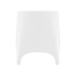 Compamia Aruba Resin Wickerlook Patio Chair in White