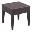 Compamia California 7 Piece Wickerlook Patio Conversation Set in Brown