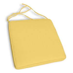 Compamia California Patio Chair Cushion Set in Buttercup (Set of 4)