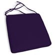 Compamia California Square Dining Cushion in Navy Blue (Set of 4)