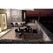 Compamia California Resin Wickerlook Patio Chair in Brown