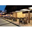 Compamia California Resin Wickerlook Patio Chair in Brown