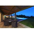 Compamia California Resin Wickerlook Patio Chair in Brown