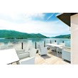 Compamia California Resin Wickerlook Patio Chair in White