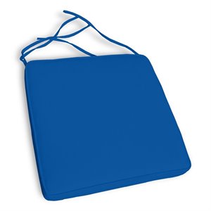 Compamia Ibiza Wickerlook Chair Cushion in Pacific Blue