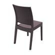 Compamia Florida Resin Wickerlook Patio Dining Chair in Brown