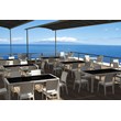 Compamia Florida Resin Wickerlook Patio Dining Chair in White
