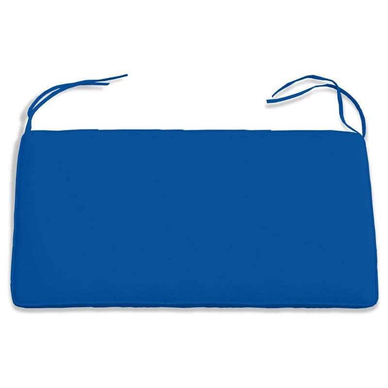 Compamia Miami Resin Loveseat Cushion in Pacific Blue