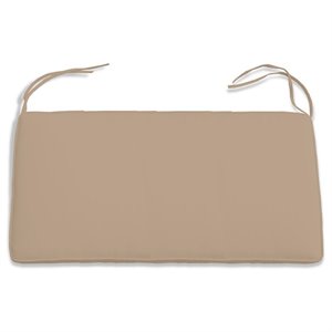 Compamia Miami Resin Loveseat Cushion in Antique Beige