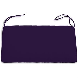 Compamia Miami Resin Loveseat Cushion in Navy Blue