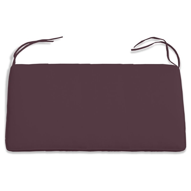 Compamia Miami Resin Loveseat Cushion in Walnut