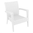 Compamia Miami Resin Club Chair in White