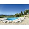 Compamia Miami Resin Wickerlook Patio Chaise Lounge in White