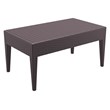Compamia Miami 6 Piece Resin Patio Conversation Set in Brown