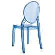 Compamia Siesta Baby Elizabeth Chair in Transparent Blue