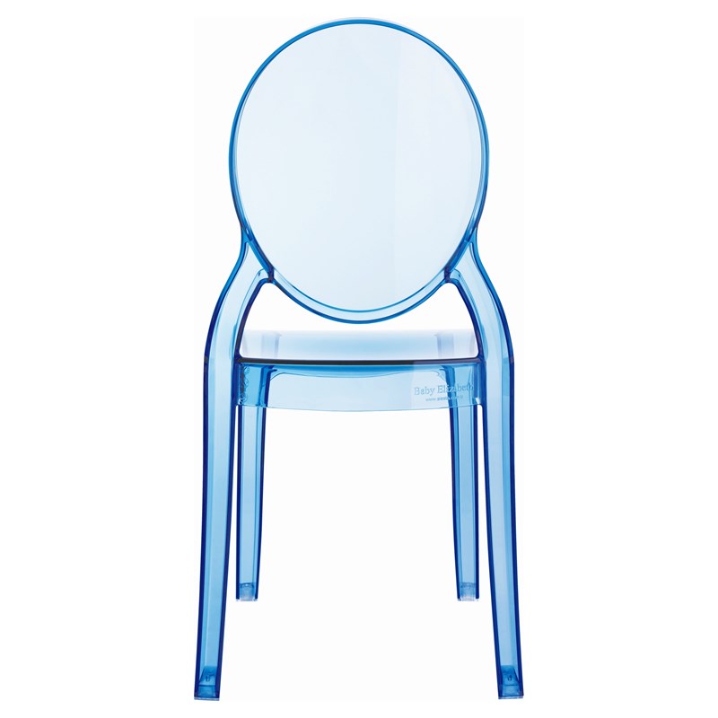 Compamia Siesta Baby Elizabeth Chair in Transparent Blue