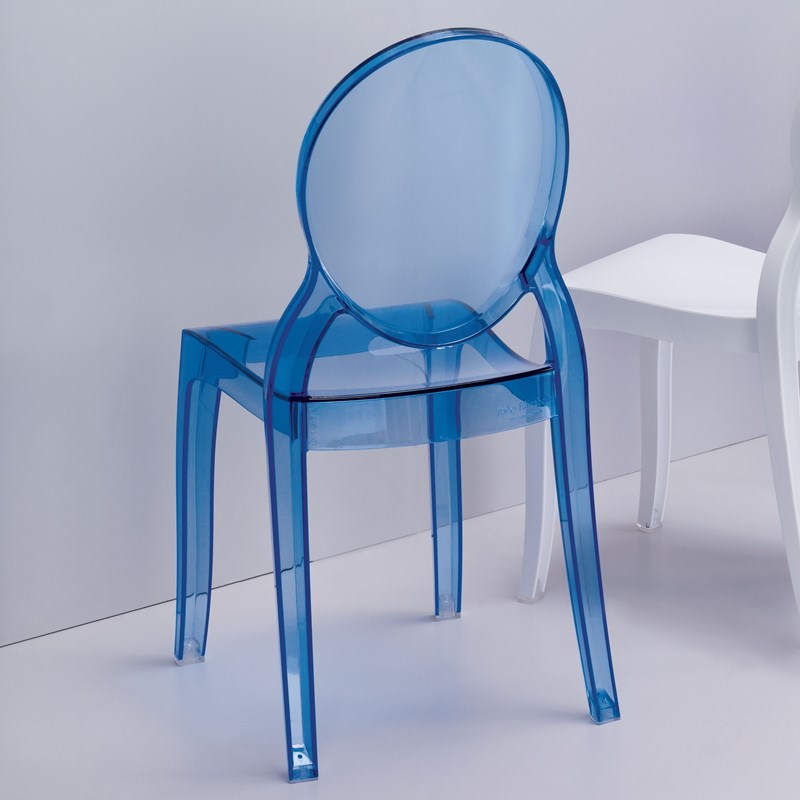 Compamia Siesta Baby Elizabeth Chair in Transparent Blue