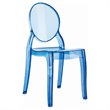 Compamia Siesta Baby Elizabeth Chair in Transparent Blue