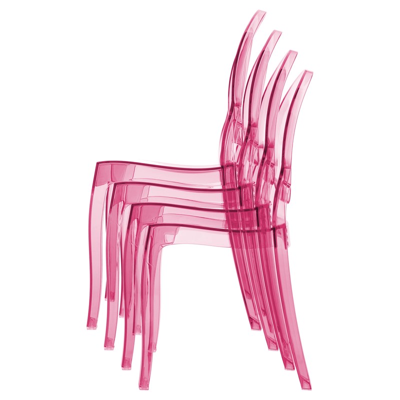 Compamia Siesta Baby Elizabeth Chair in Transparent Clear