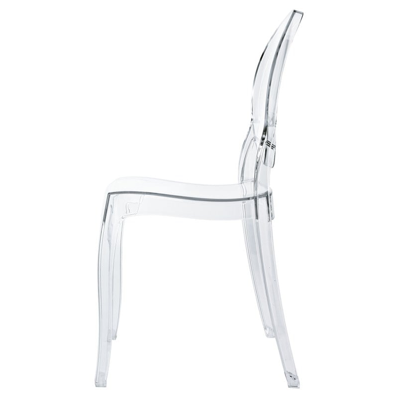 Compamia Siesta Baby Elizabeth Chair in Transparent Clear