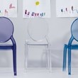 Compamia Siesta Baby Elizabeth Chair in Transparent Clear