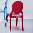 Compamia Siesta Baby Elizabeth Chair in Transparent Red