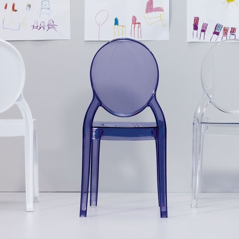 Compamia Siesta Baby Elizabeth Chair in Transparent Violet