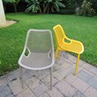 Compamia Air Patio Dining Chair in Yellow