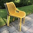 Compamia Air Patio Dining Chair in Yellow