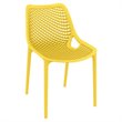 Compamia Air Patio Dining Chair in Yellow