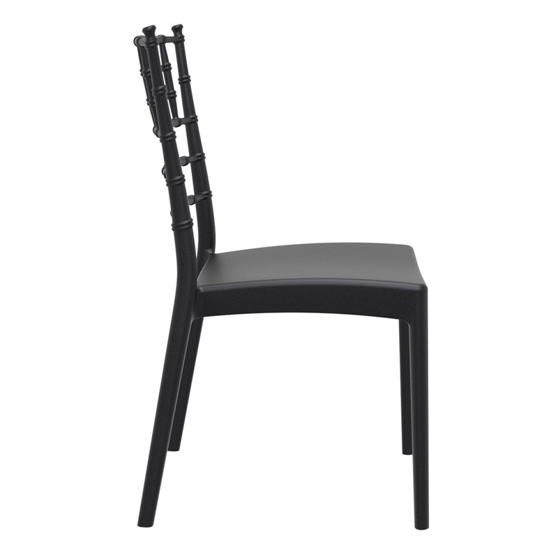 Compamia Josephine Patio Dining Chair in Black
