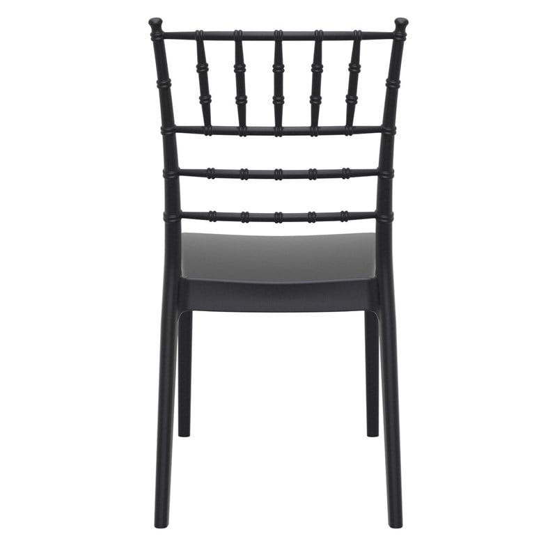 Compamia Josephine Patio Dining Chair in Black