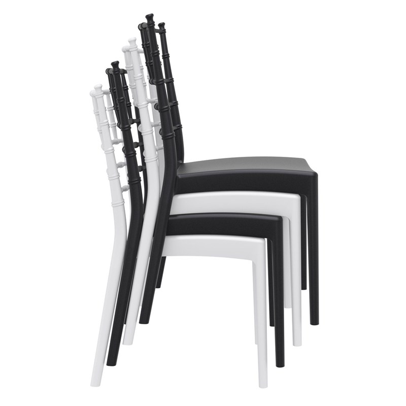 Compamia Josephine Patio Dining Chair in Black